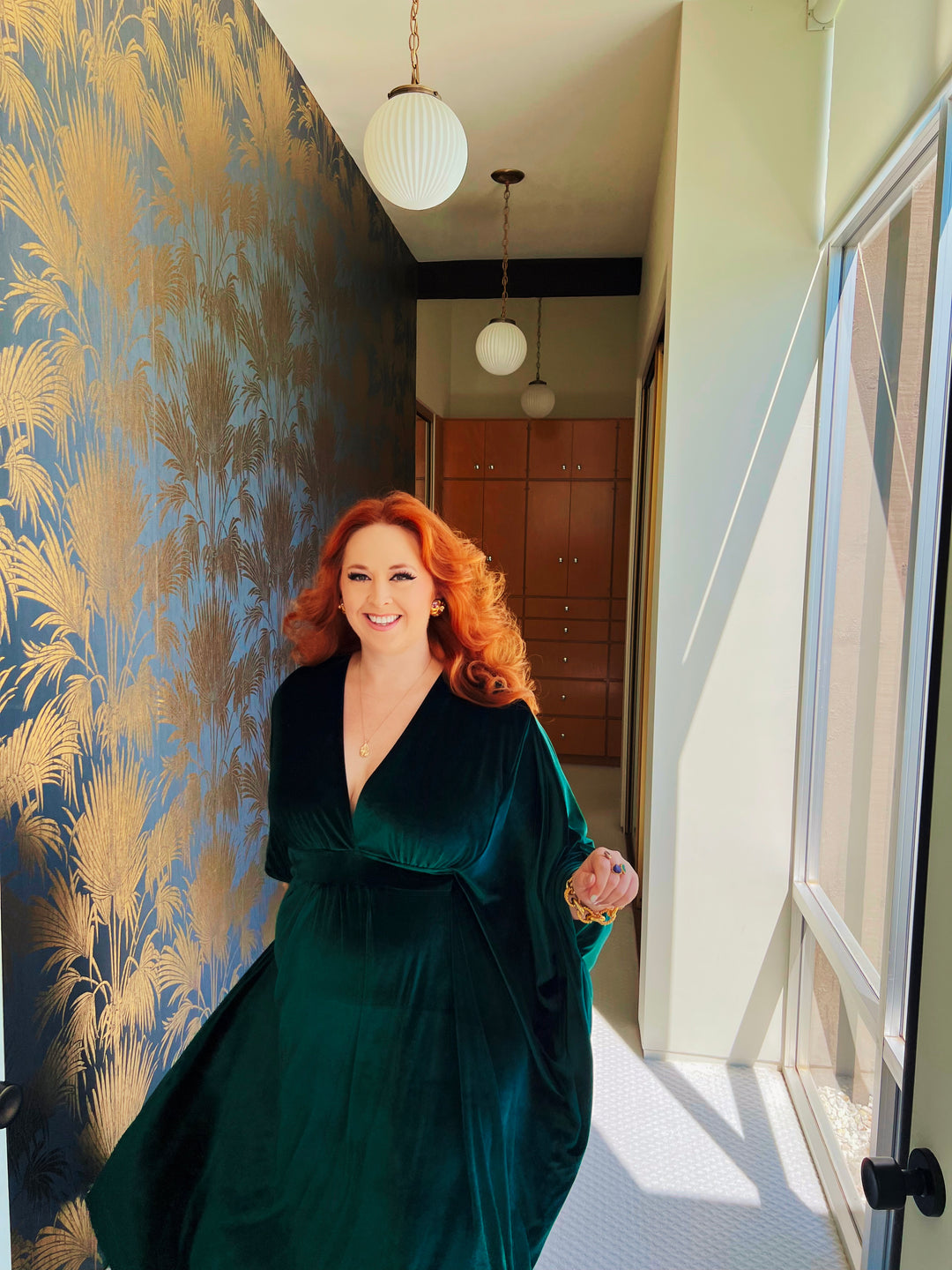 "The Tara" Velvet Caftan SHIPS OUT IN 7 DAYS