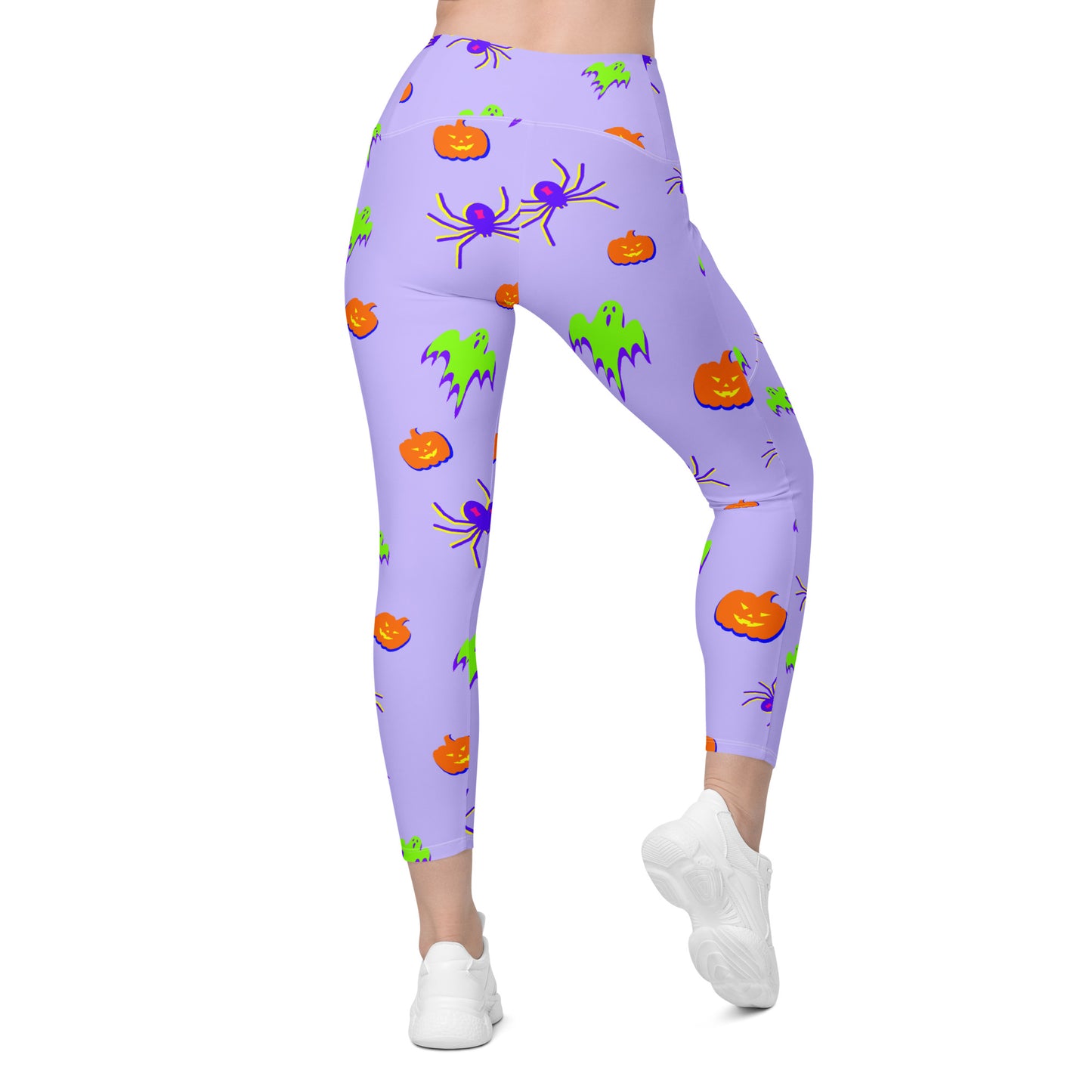 "All Tricks No Treats" Leggings with pockets