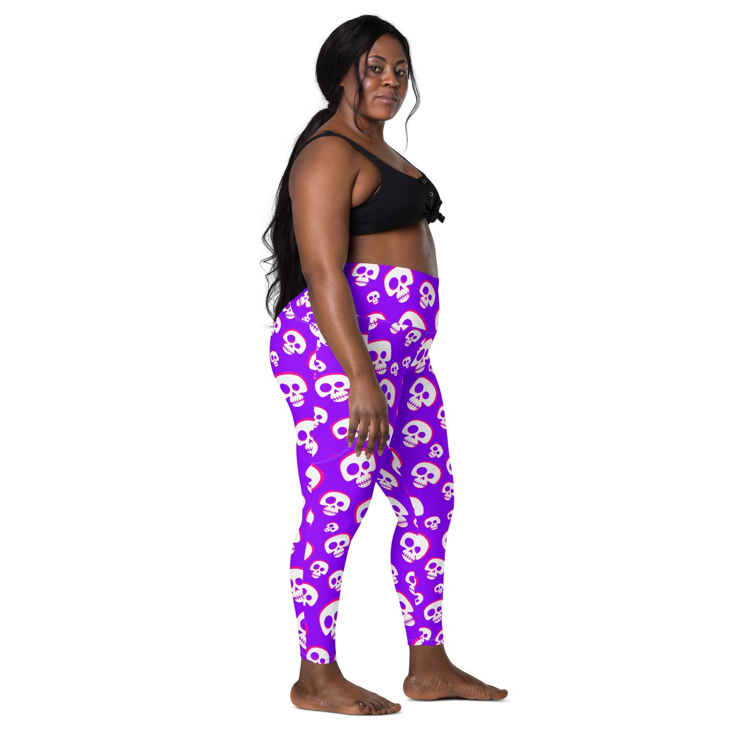 "Creepy Cute Zombie" Leggings with pockets