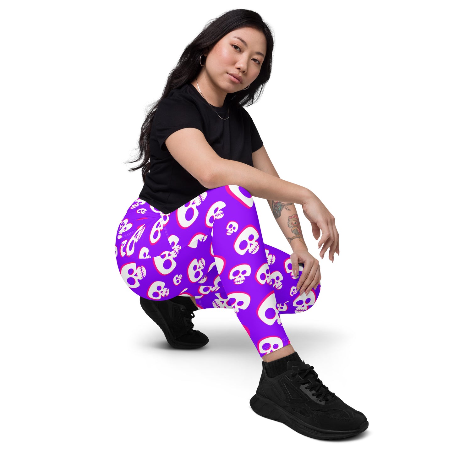 "Creepy Cute Zombie" Leggings with pockets