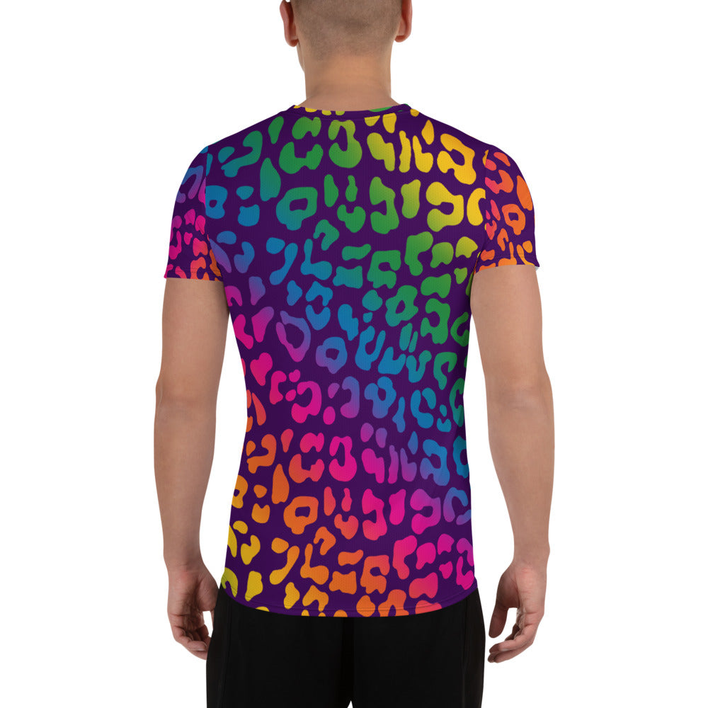 '2Cute 2Be 4Gotten' All-Over Print Men's Athletic T-shirt