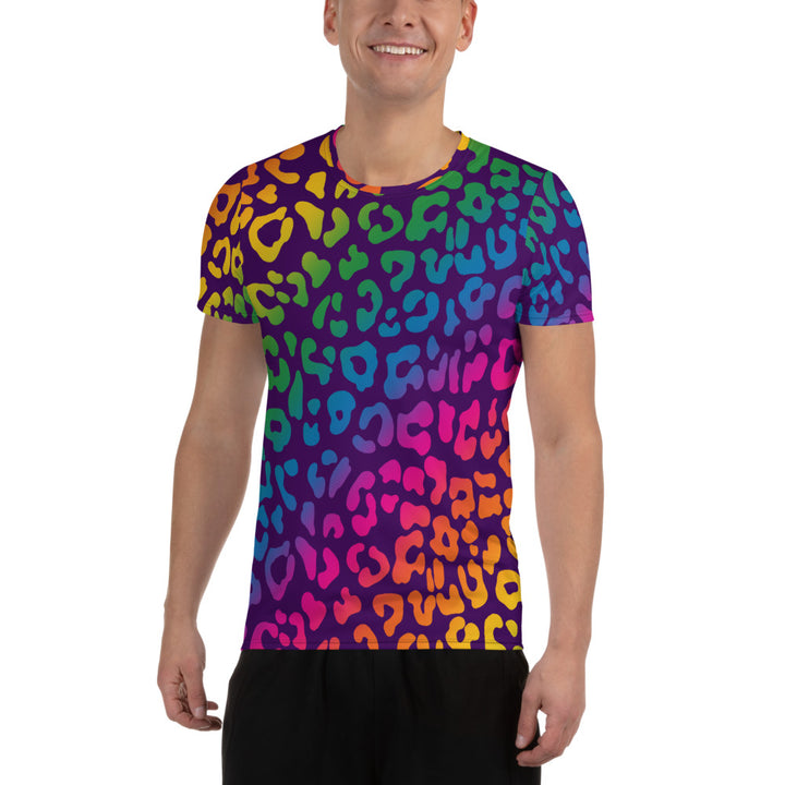 '2Cute 2Be 4Gotten' All-Over Print Men's Athletic T-shirt