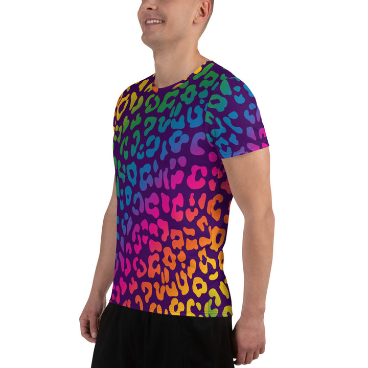 '2Cute 2Be 4Gotten' All-Over Print Men's Athletic T-shirt