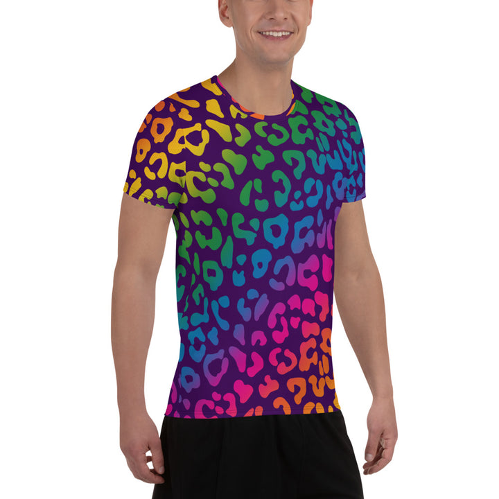 '2Cute 2Be 4Gotten' All-Over Print Men's Athletic T-shirt