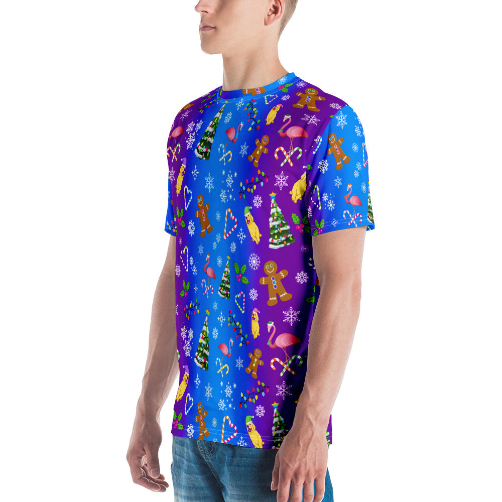 "A Holly Jolly Y2K" Men's t-shirt