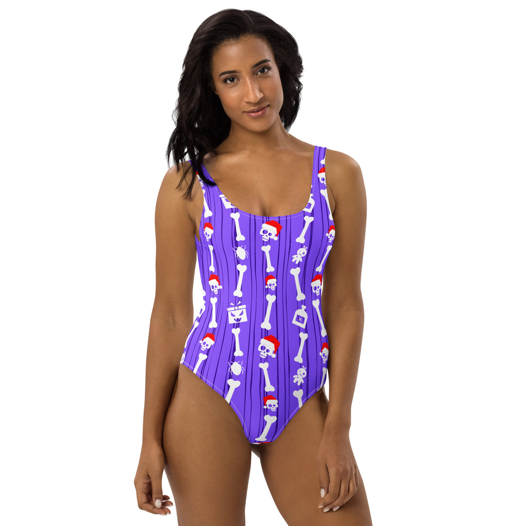 "Bone Daddy Claws" One-Piece Swimsuit
