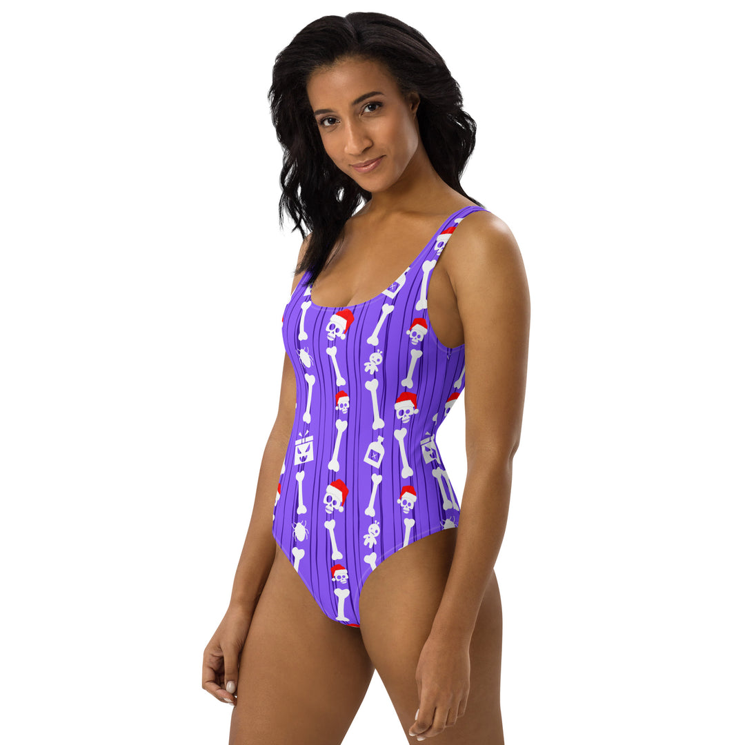 "Bone Daddy Claws" One-Piece Swimsuit