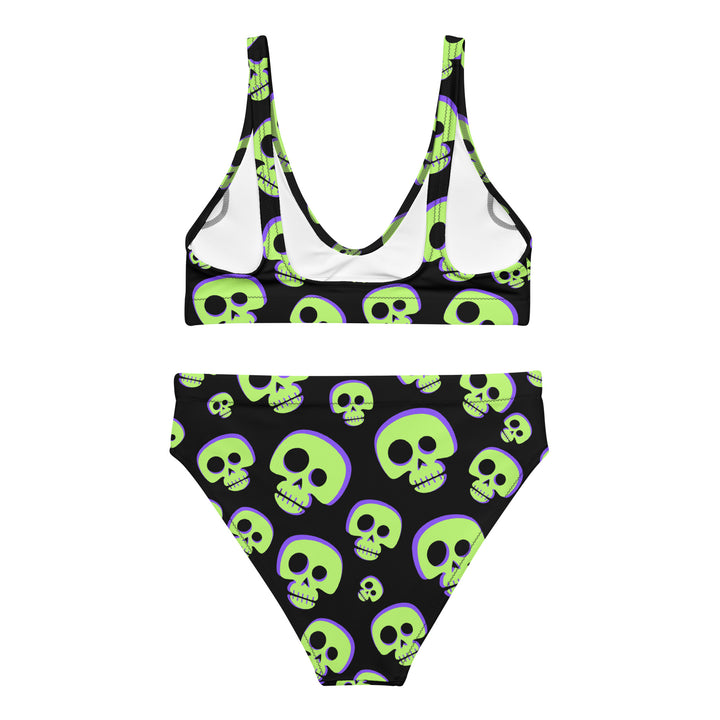 "The Zombie" Recycled high-waisted bikini