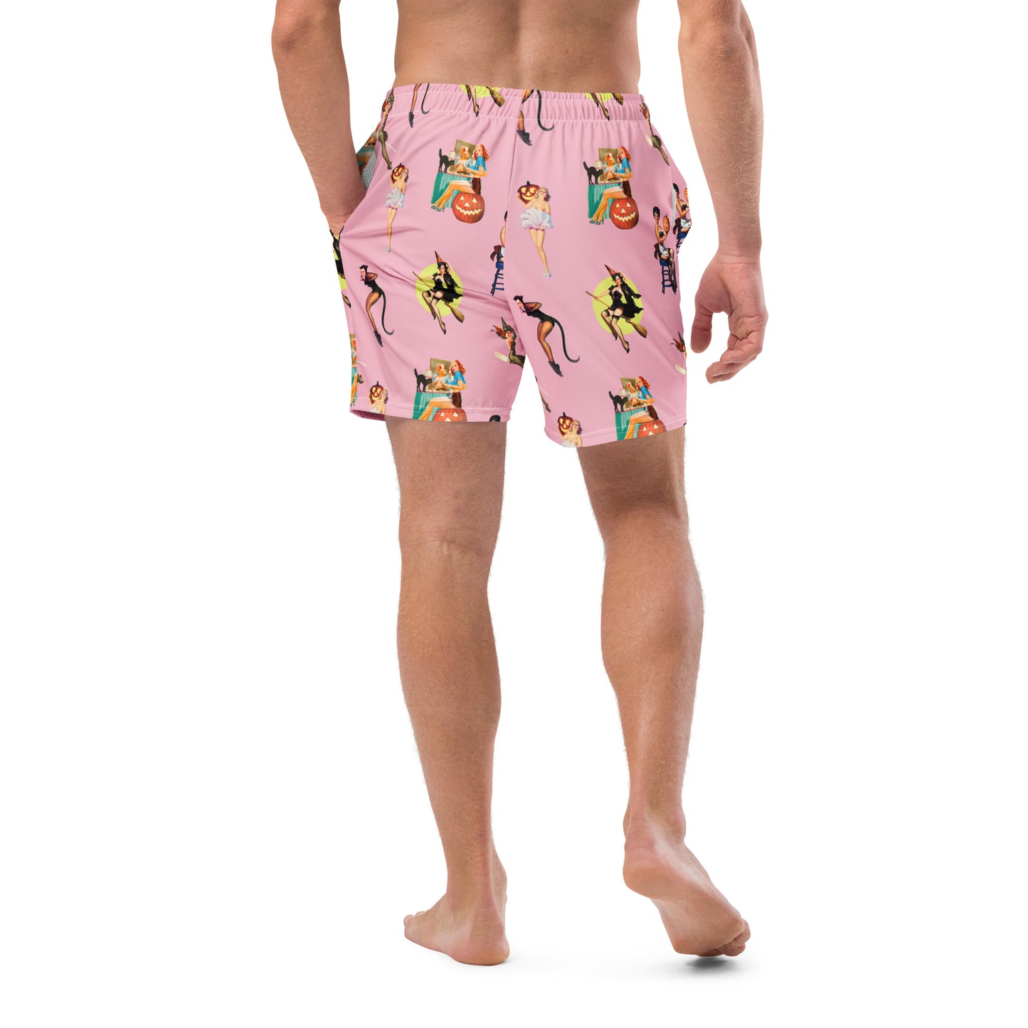 "Spooky Betties" Men's swim trunks