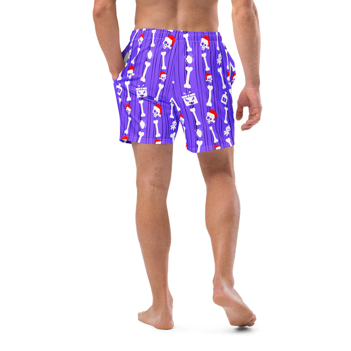 "Bone Daddy Claws" Men's swim trunks