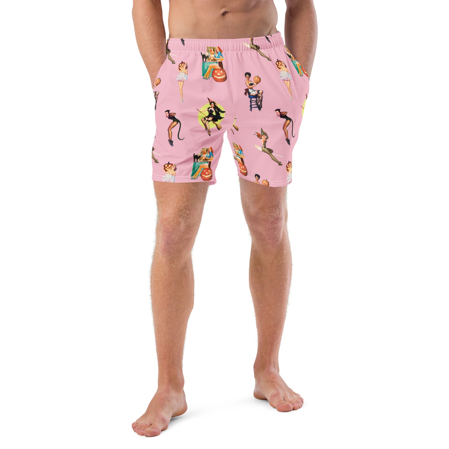 "Spooky Betties" Men's swim trunks