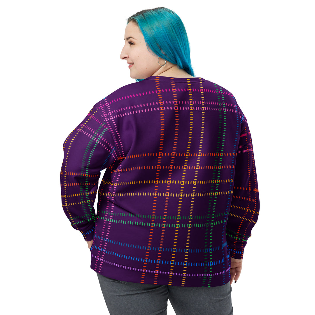 “Mad for Plaid” Unisex Sweatshirt