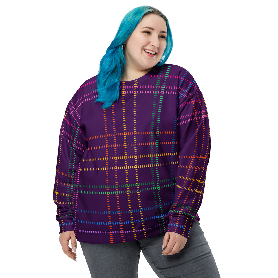 “Mad for Plaid” Unisex Sweatshirt