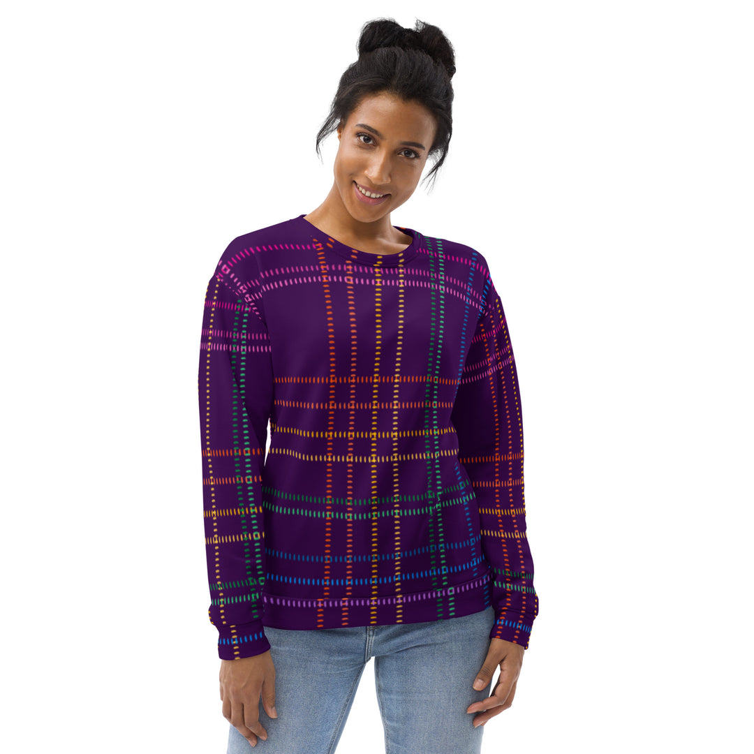 “Mad for Plaid” Unisex Sweatshirt