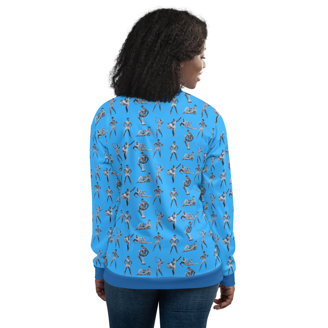 Beefcake Beach Bikini Bingo Unisex Bomber Jacket