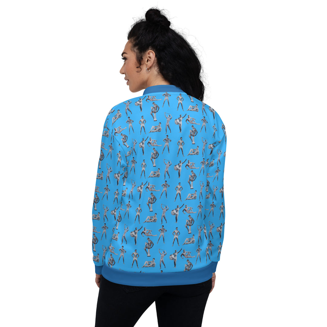 Beefcake Beach Bikini Bingo Unisex Bomber Jacket