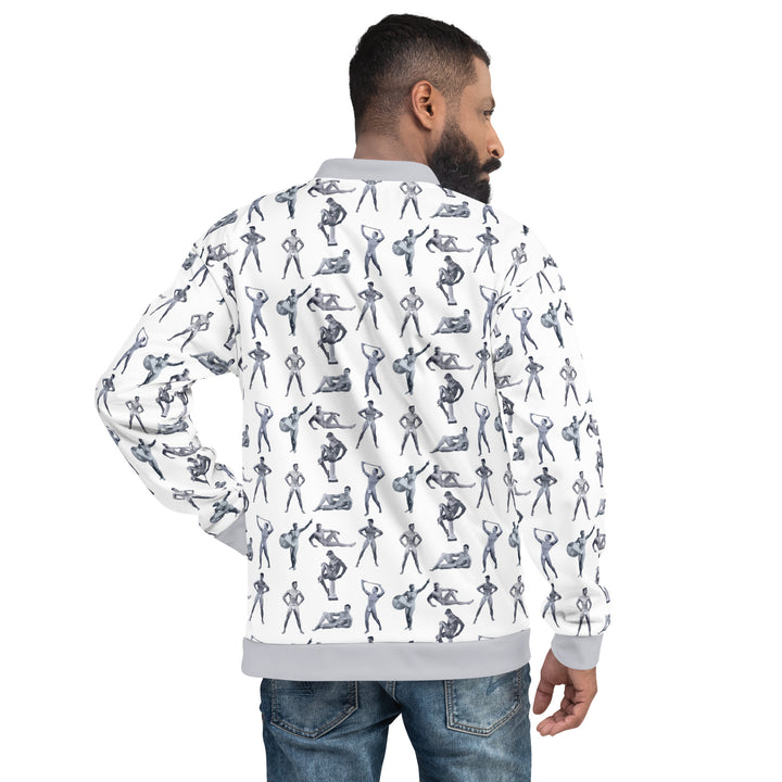 Beefcake Beach Bikini Bingo Unisex Bomber Jacket