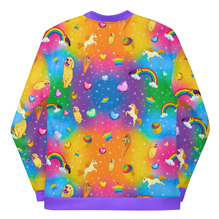"The Y2K Vibez" Unisex Bomber Jacket