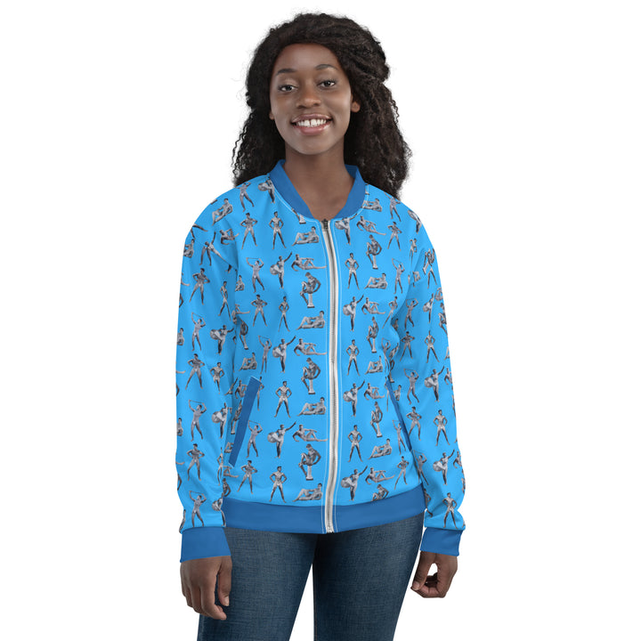 Beefcake Beach Bikini Bingo Unisex Bomber Jacket