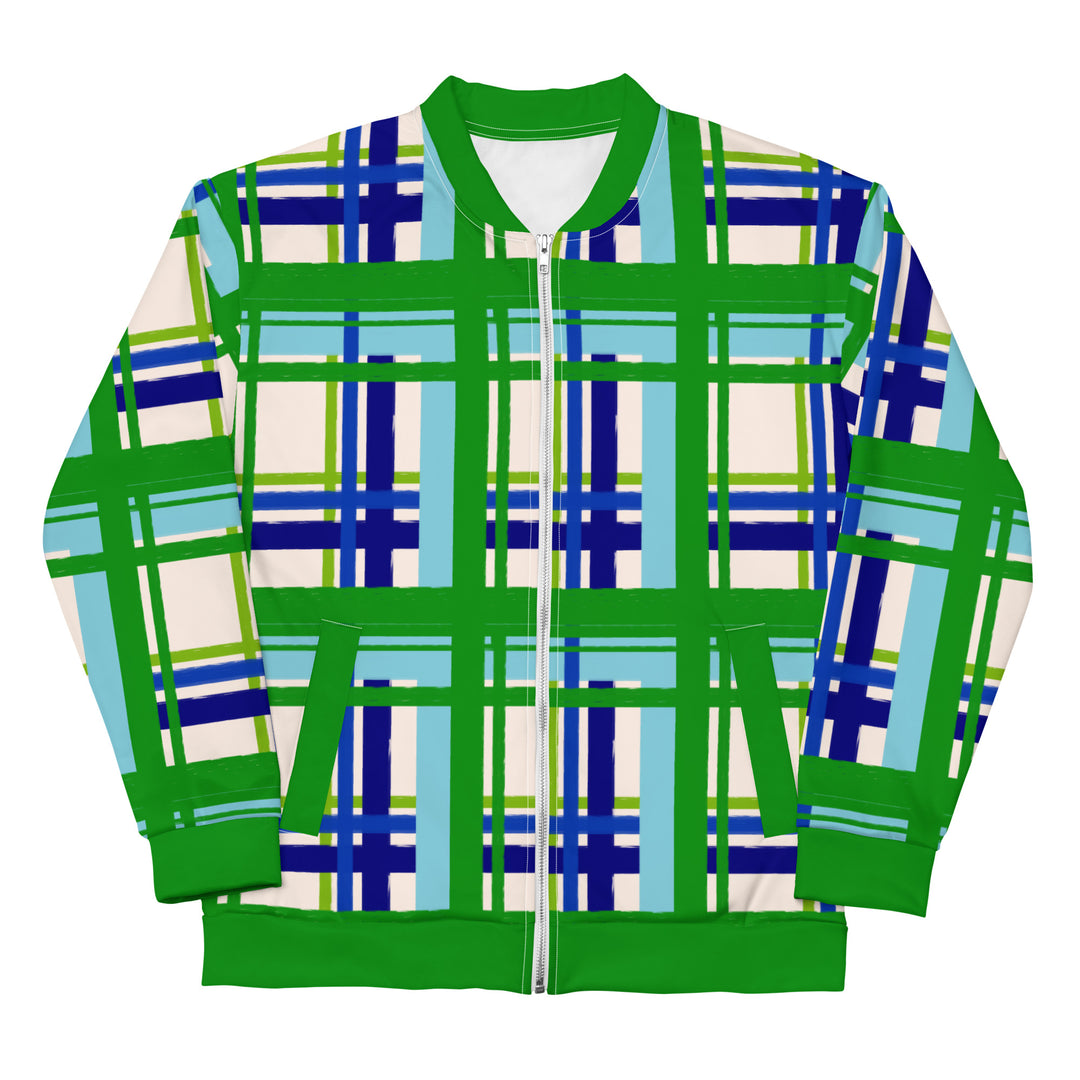 "On the Green" Unisex Bomber Jacket
