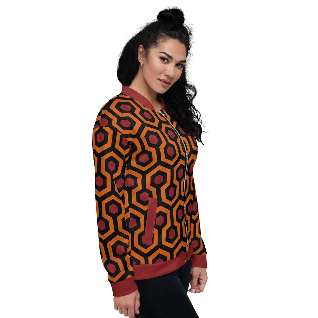 "The Red Rum" Unisex Bomber Jacket