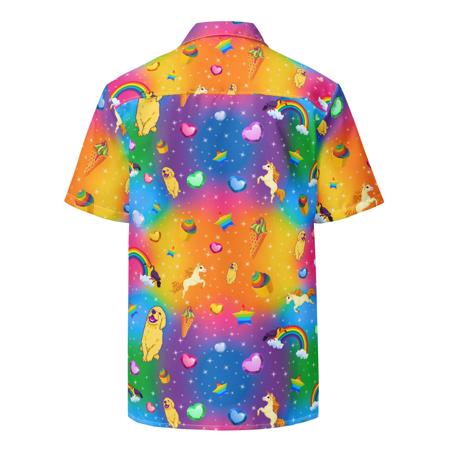 "Y2K Vibez" Unisex button shirt