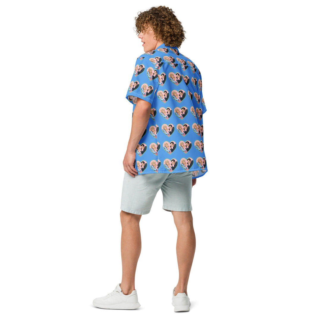 "The Party Line" button shirt