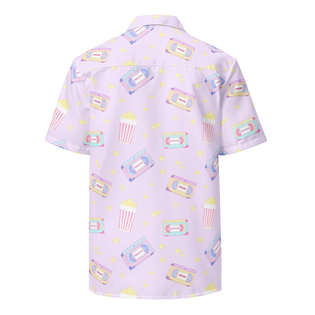 "The Scream Queen" Unisex button shirt