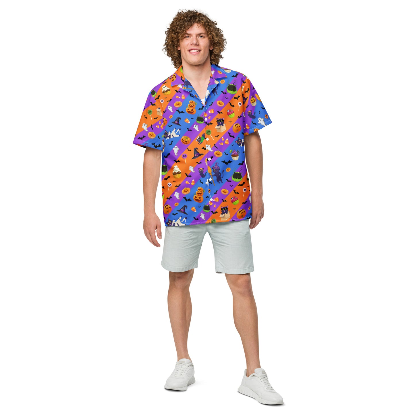 "Y2K Spooky" Unisex button shirt