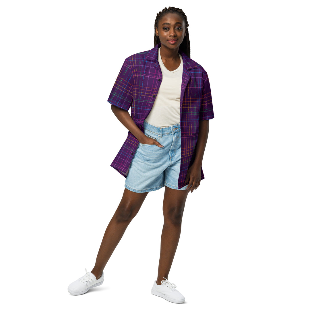 "Mad for Plaid" button shirt