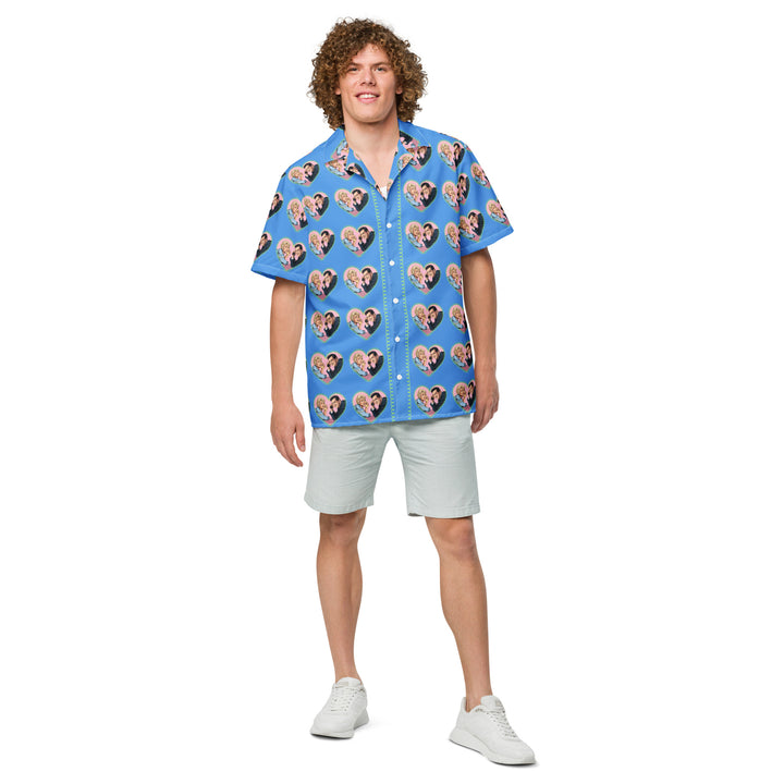 "The Party Line" button shirt