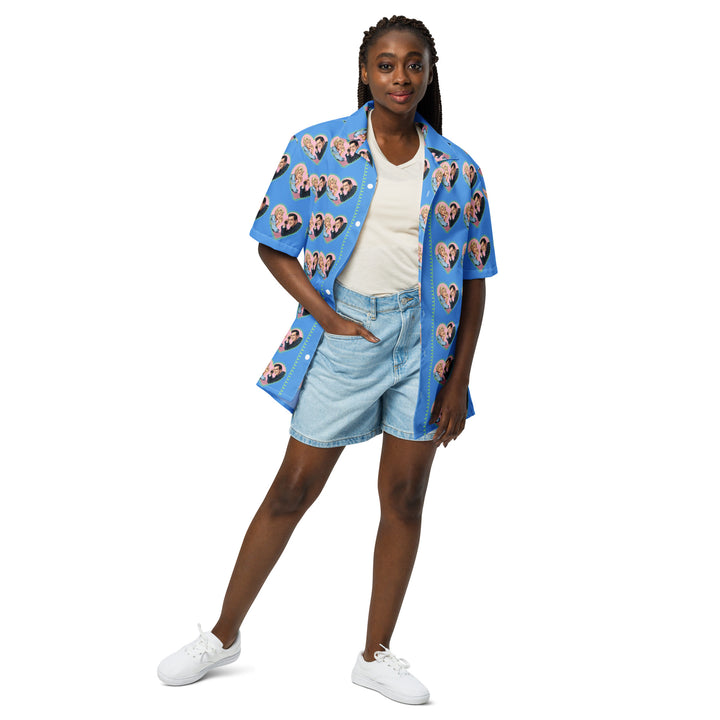 "The Party Line" button shirt