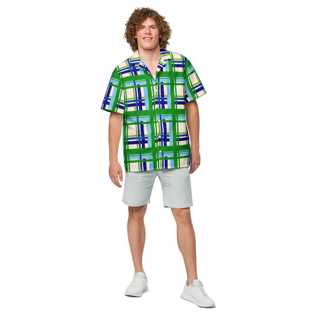 "On the Green" button shirt