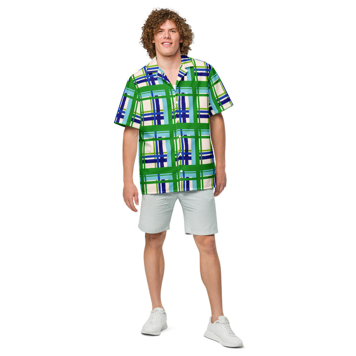 "On the Green" button shirt