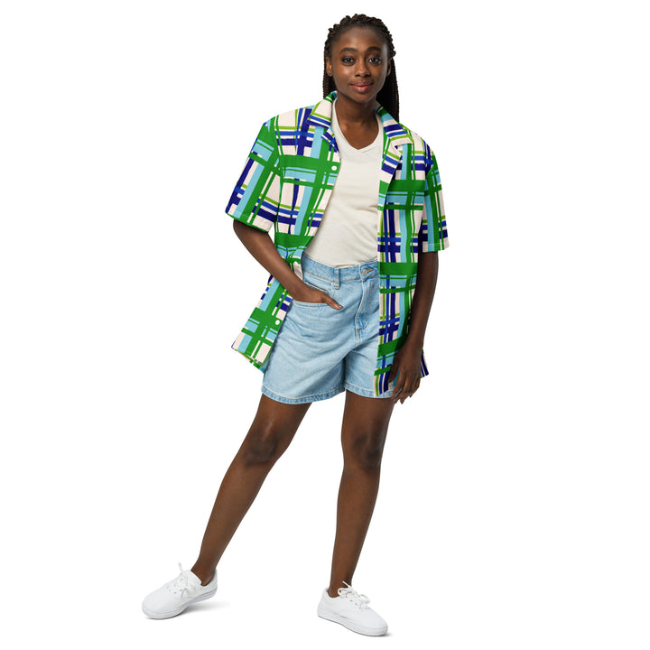 "On the Green" button shirt