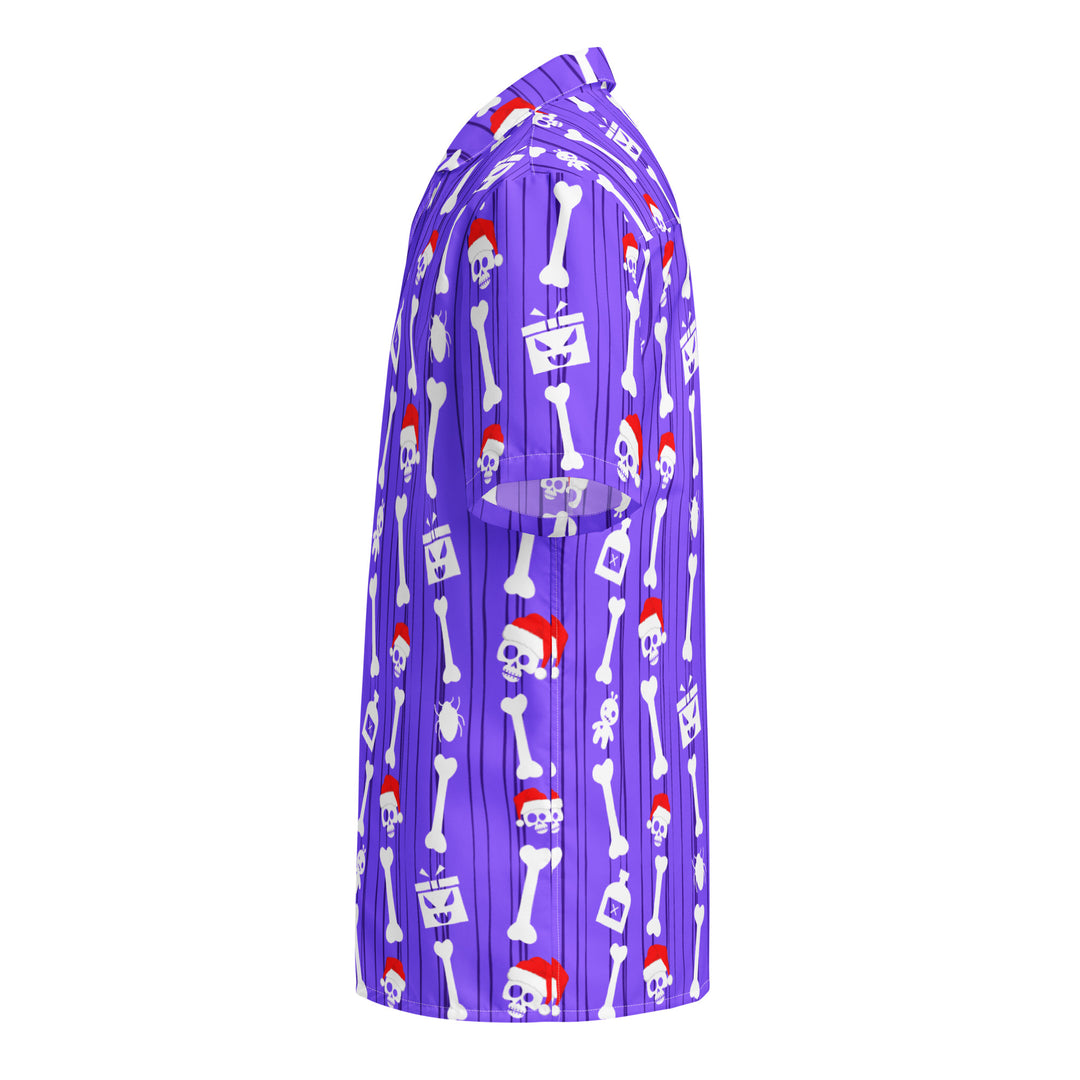 "Bone Daddy Claws" button shirt