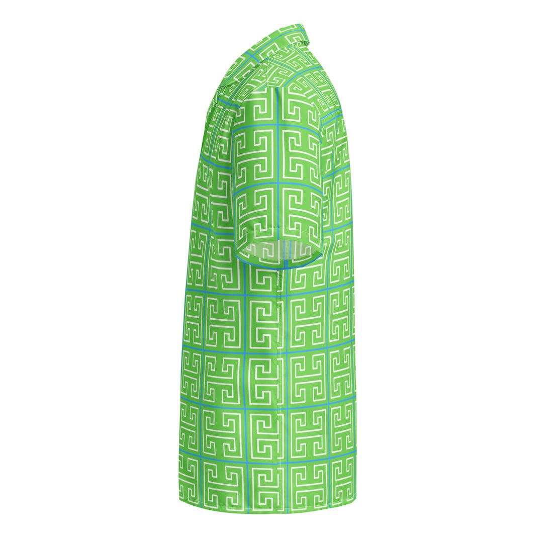 "Key Lime" button shirt