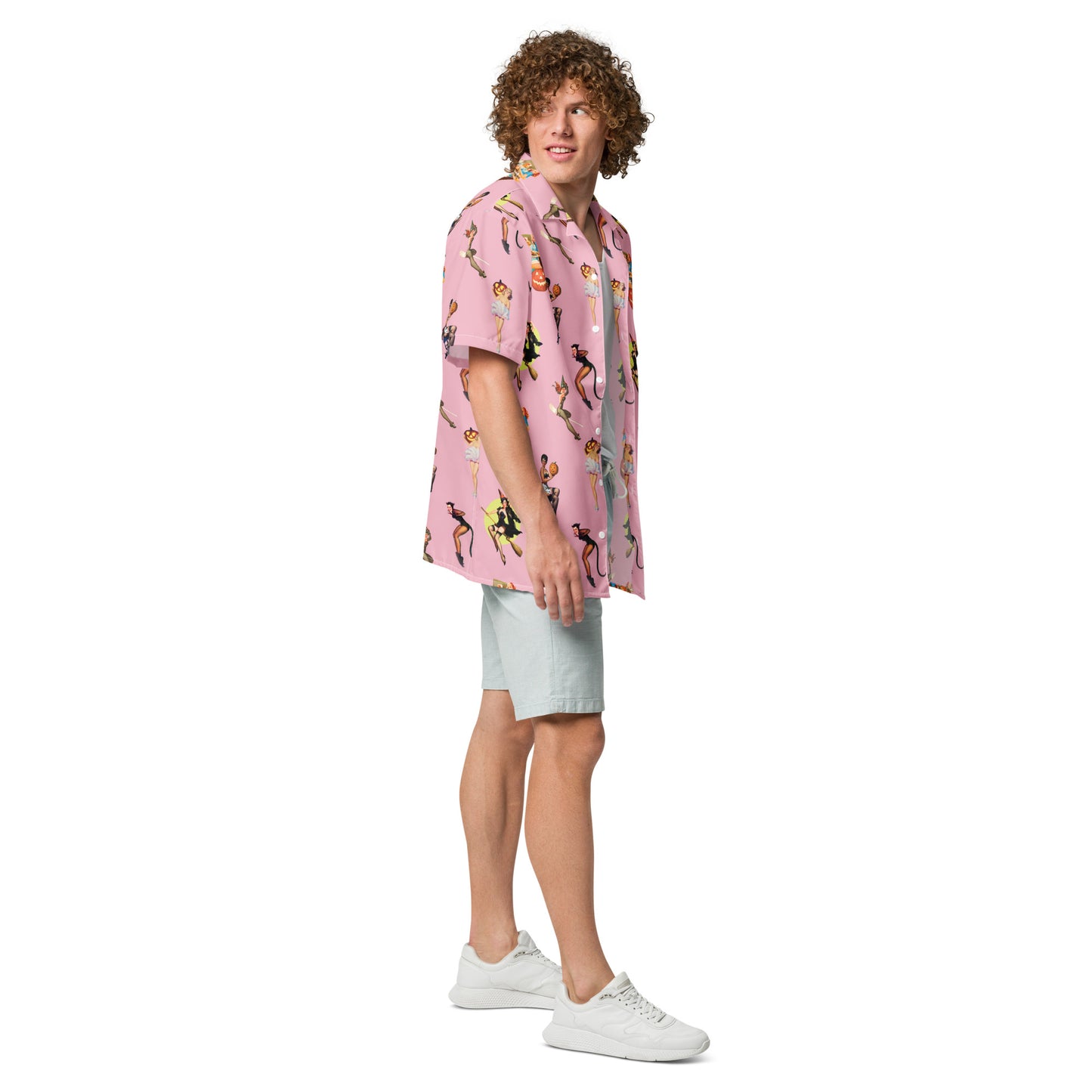 "Spooky Betties" Unisex button shirt