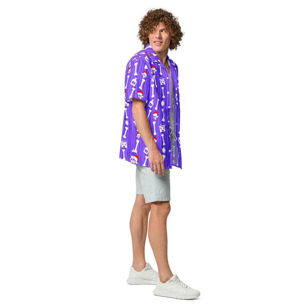 "Bone Daddy Claws" button shirt