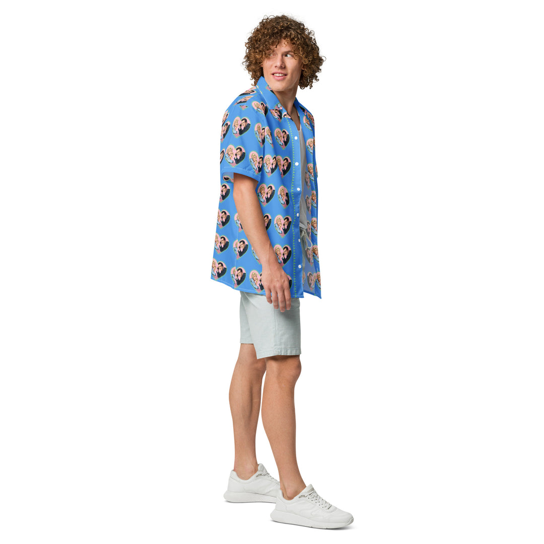 "The Party Line" button shirt