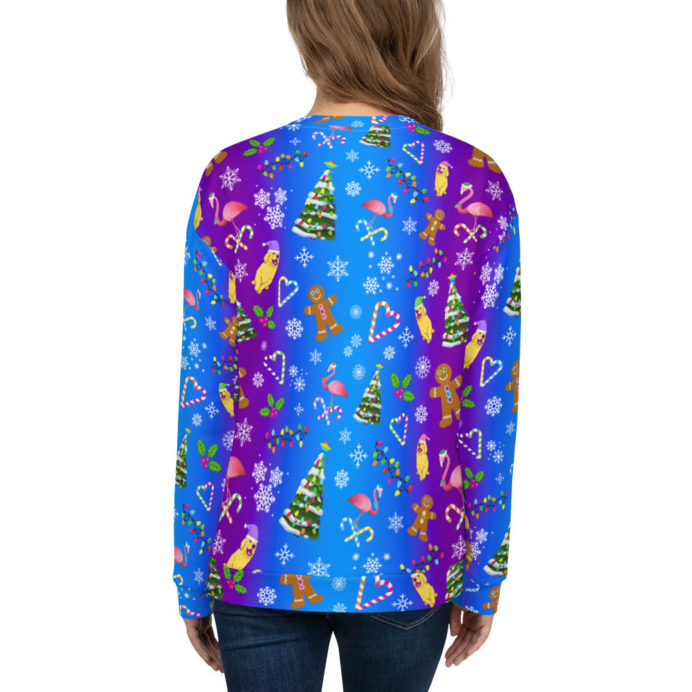 "A Holly Jolly Y2K" Unisex Sweatshirt