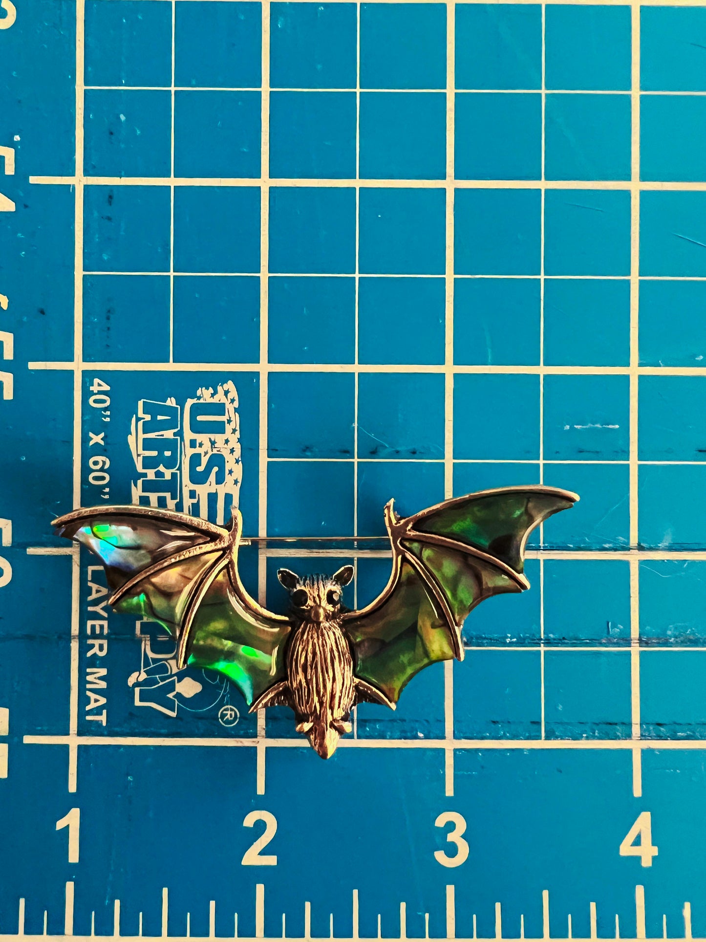 “The Bat Girl" Brooch