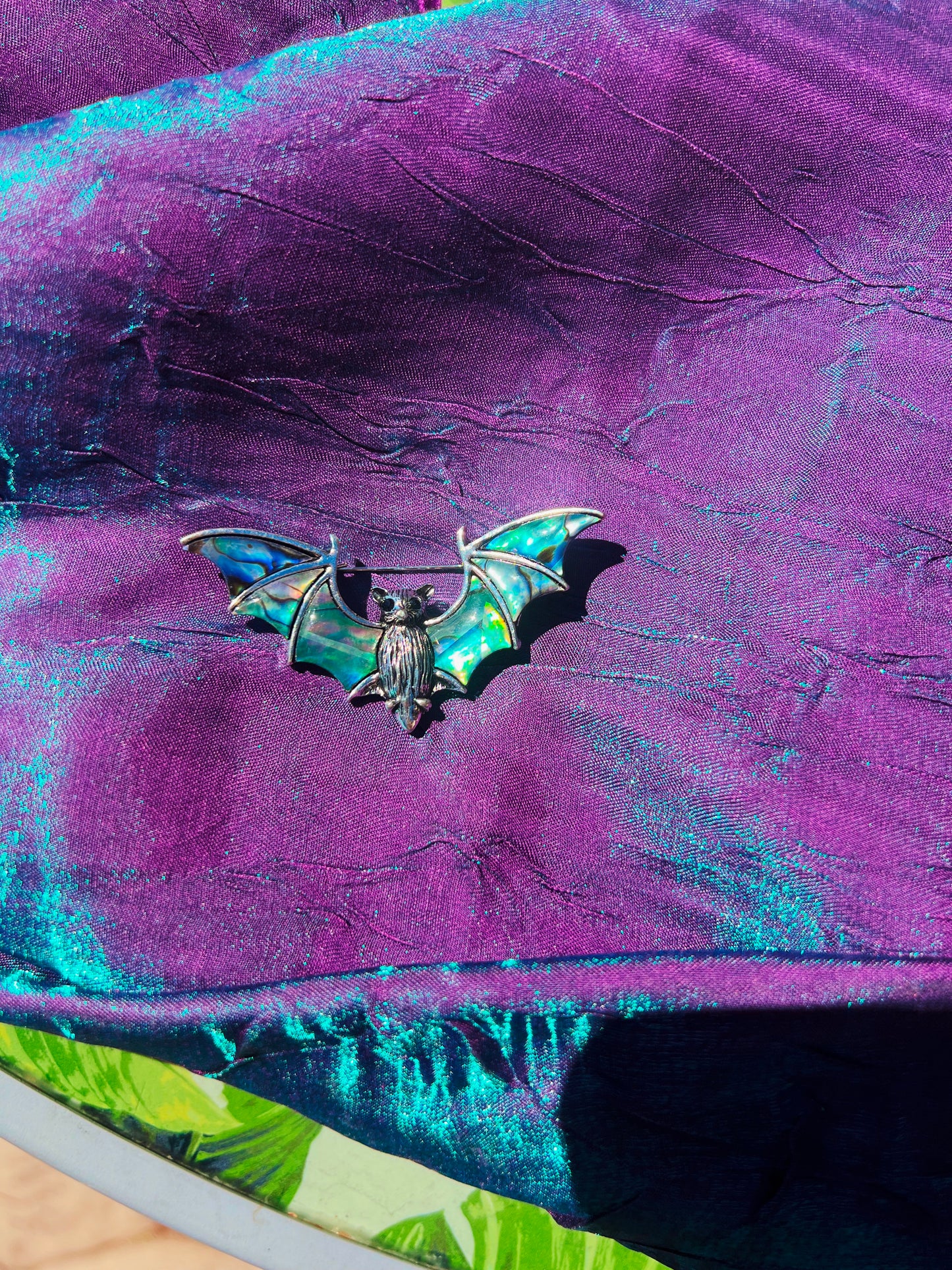 “The Bat Girl" Brooch