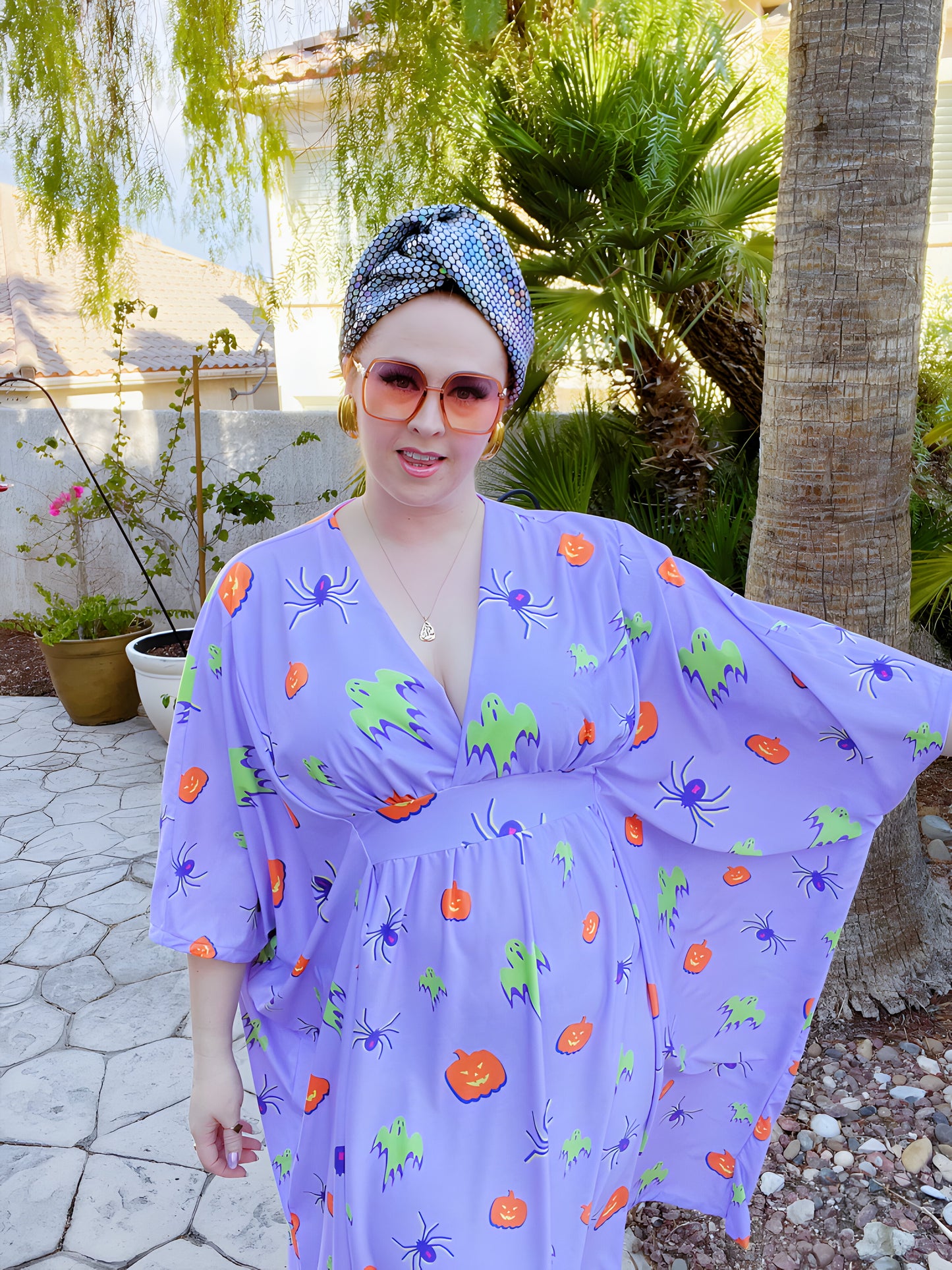 "The All Tricks No Treats" Caftan