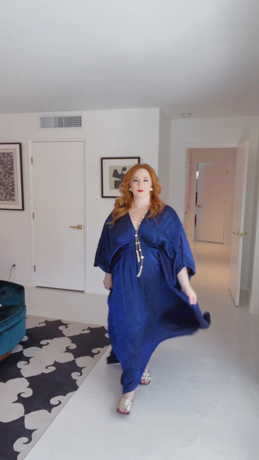 "The Heart of the Ocean" Caftan