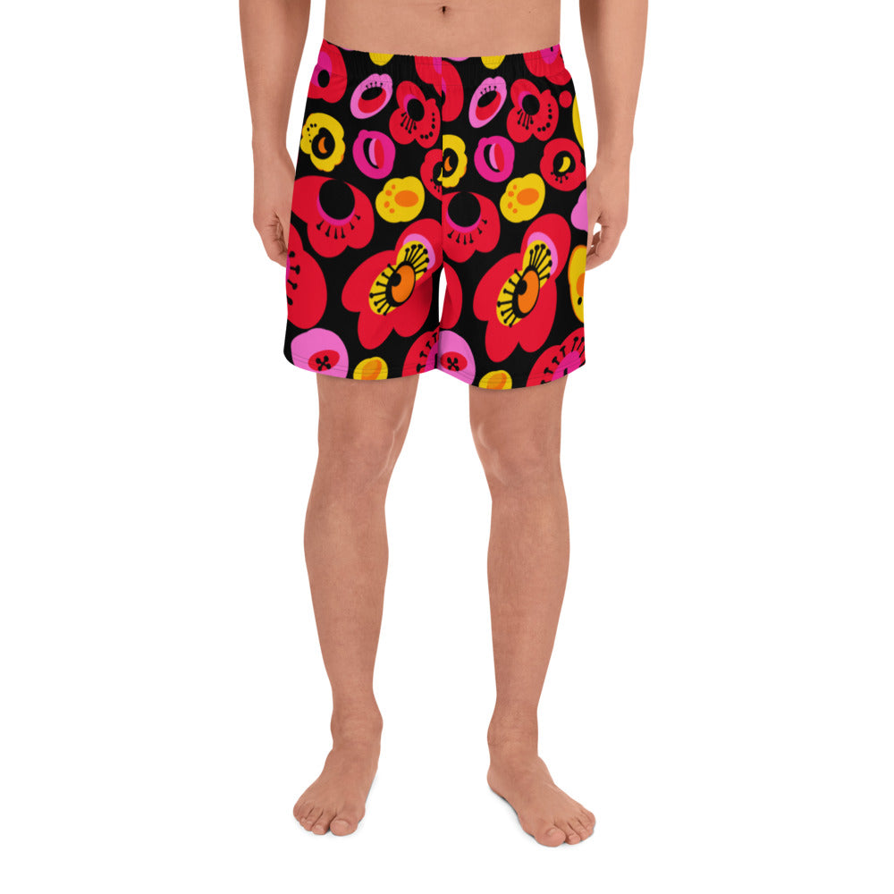 "The Poppy" Men's Recycled Athletic Shorts