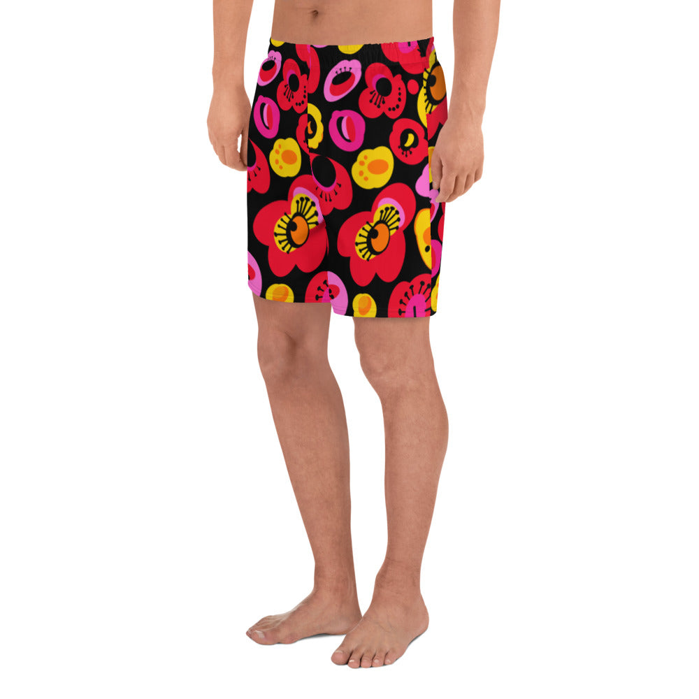 "The Poppy" Men's Recycled Athletic Shorts