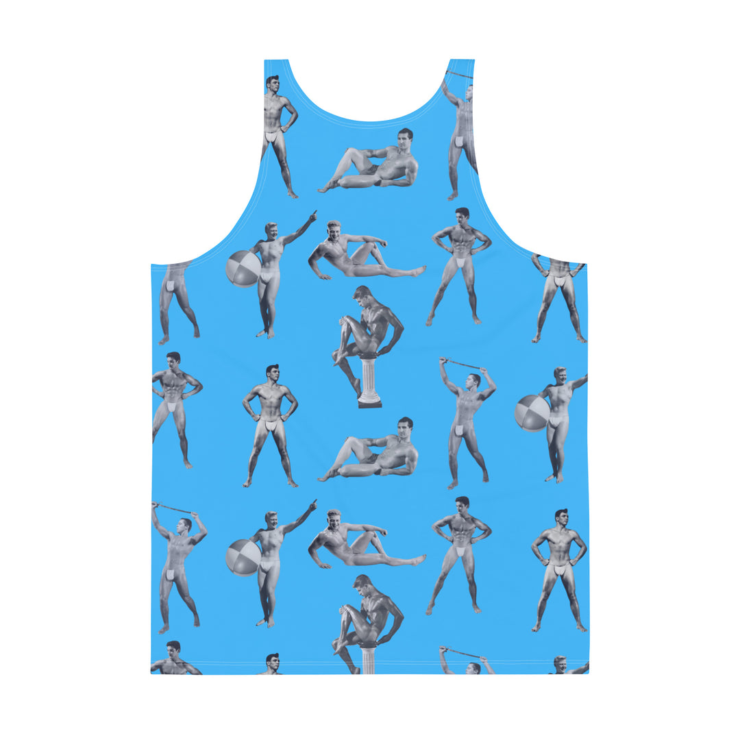 Beefcake Beach Bikini Bingo Unisex Tank Top
