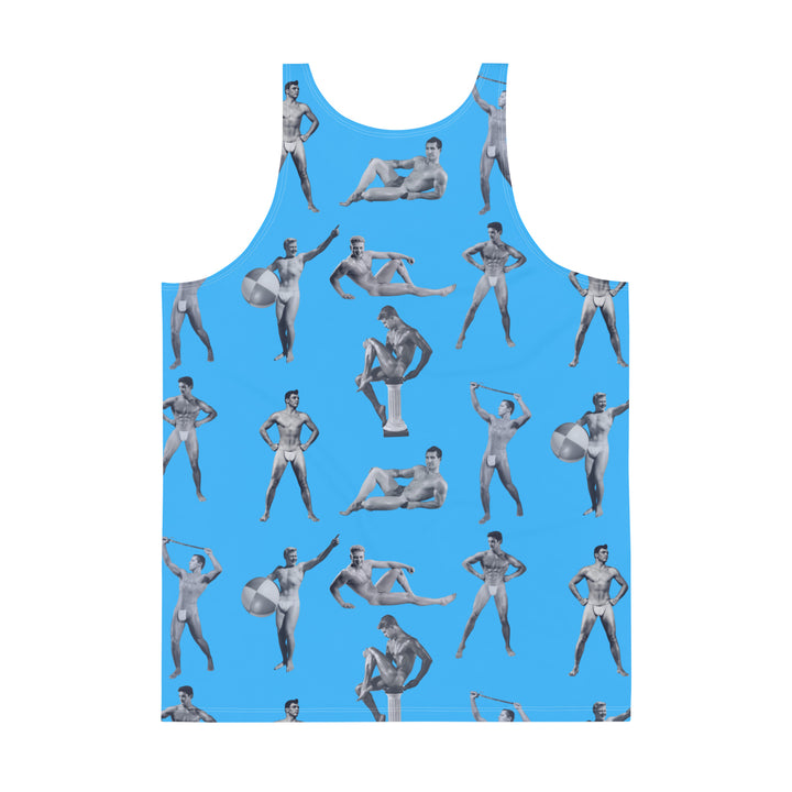 Beefcake Beach Bikini Bingo Unisex Tank Top