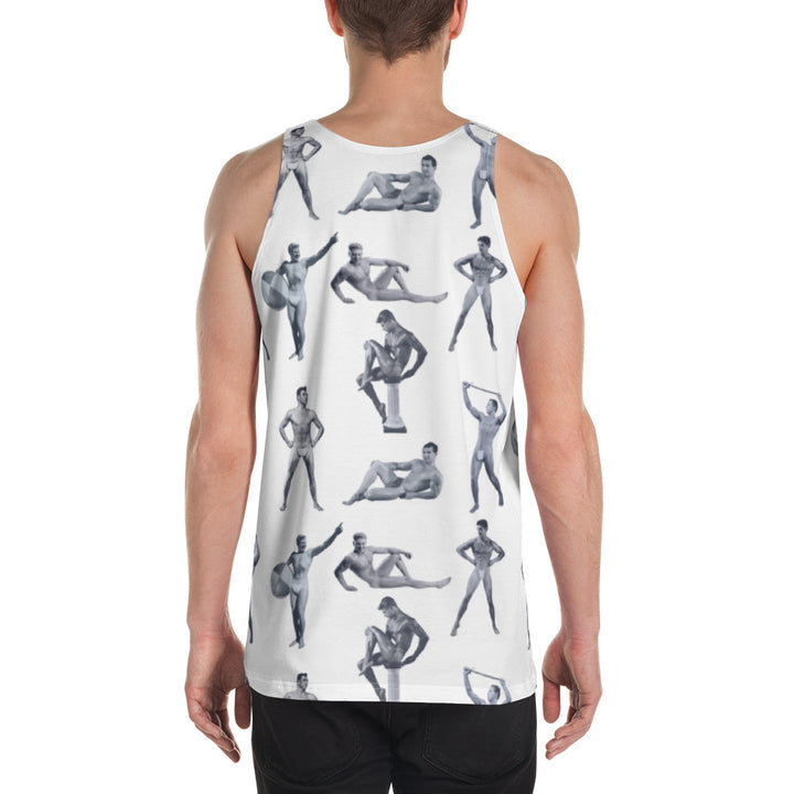 Beefcake Beach Bikini Bingo Unisex Tank Top
